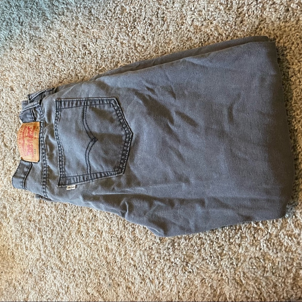 Levi’s 514 Gray Skinny Jeans | 32x30
